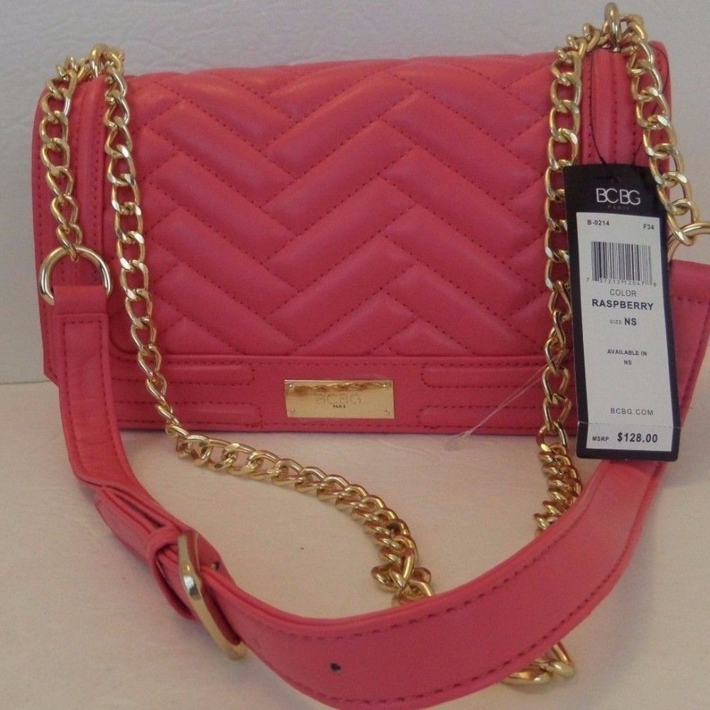 NWT BCBG Paris Quilted Flap Crossbody ❤ - Picture 2 of 8